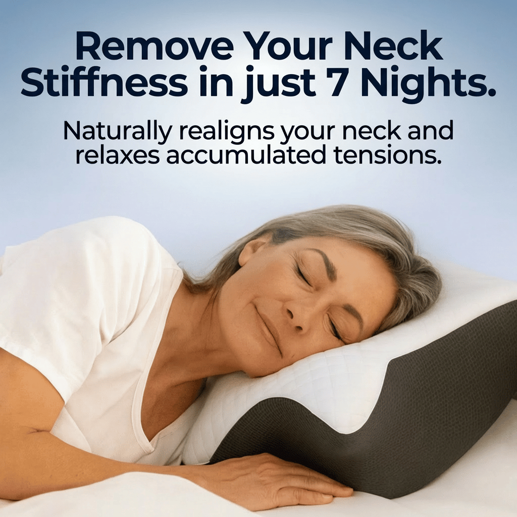 SleepEase™ Memory Foam Neck Pillow